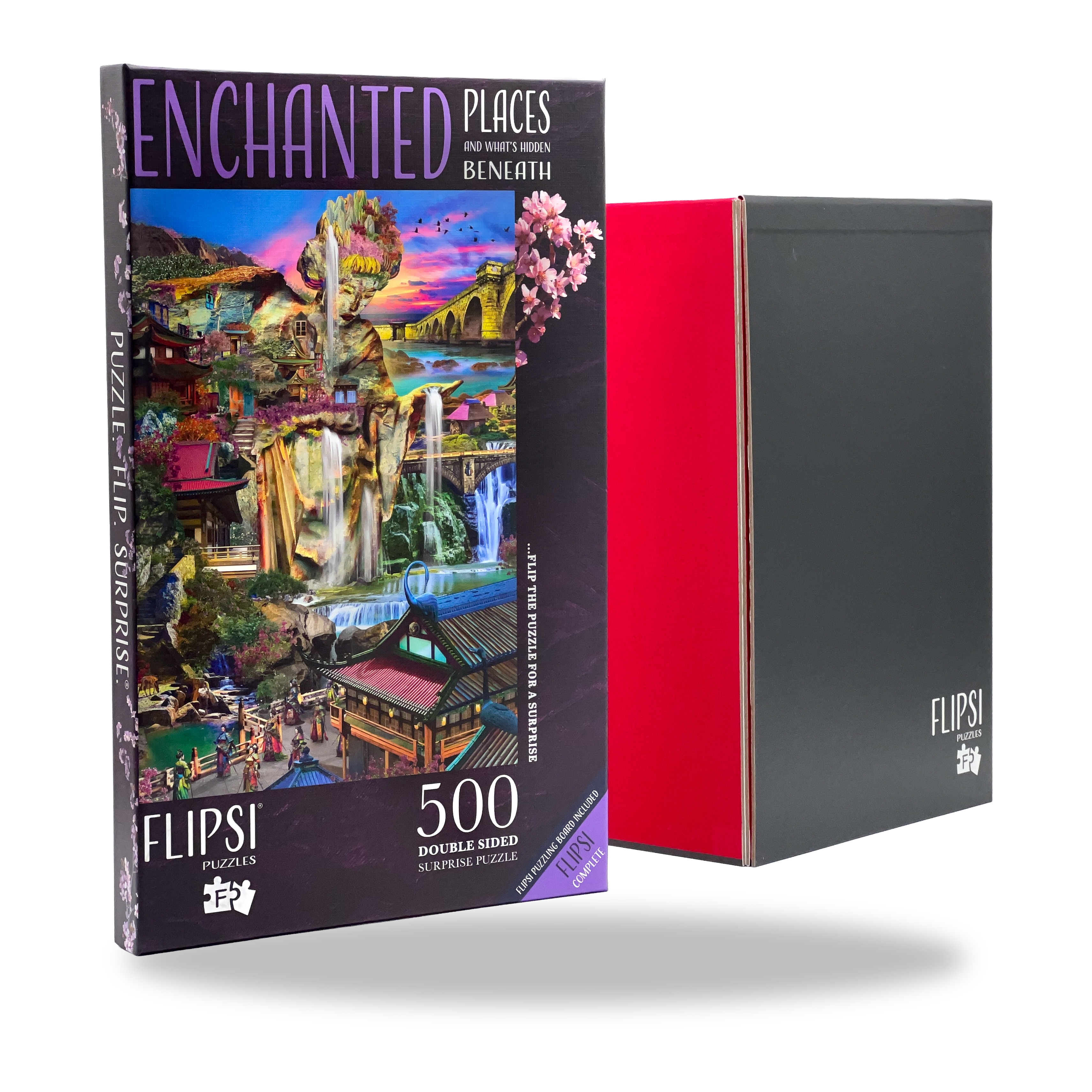 Enchanted Falls Jigsaw Puzzle and Board – Flipsi Puzzles