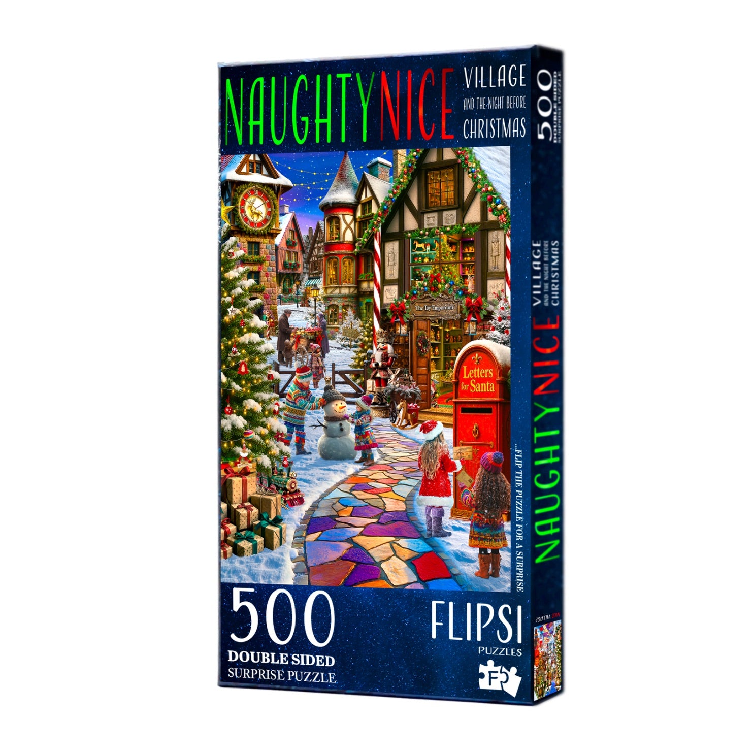 FLIPSI TWIN: Naughty | Nice Christmas Village