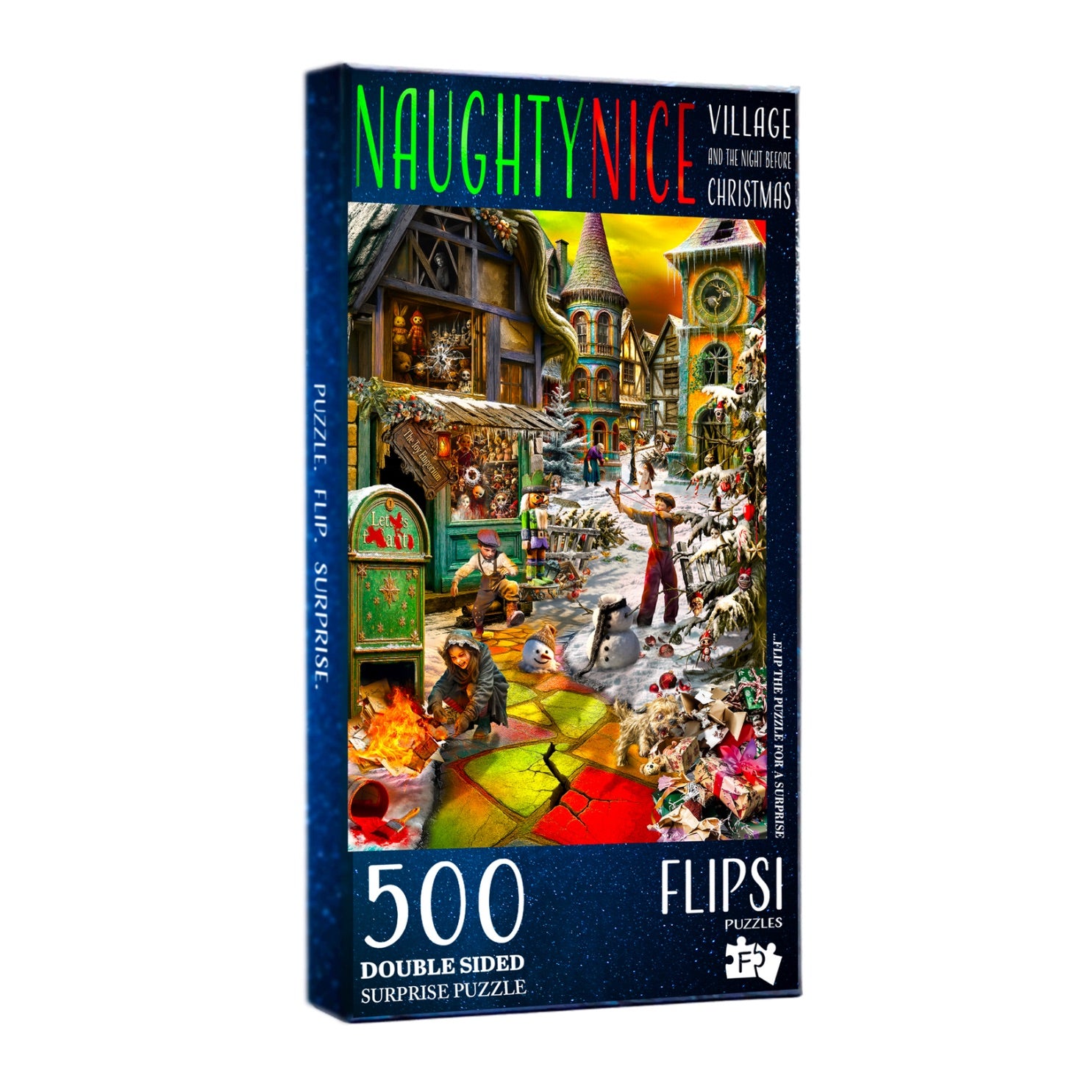 FLIPSI TWIN: Naughty | Nice Christmas Village