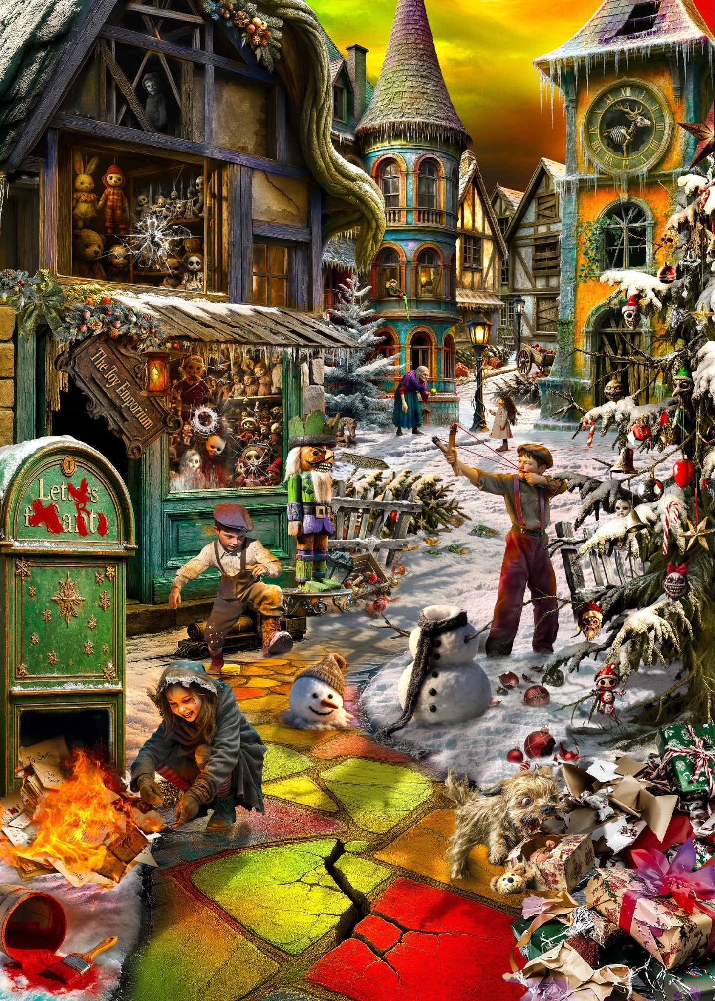 FLIPSI TWIN: Naughty | Nice Christmas Village