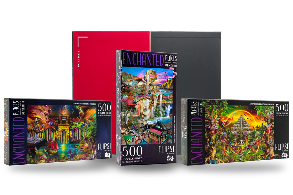 Enchanted Places Jigsaw Puzzles & Flipsi Board – Flipsi Puzzles