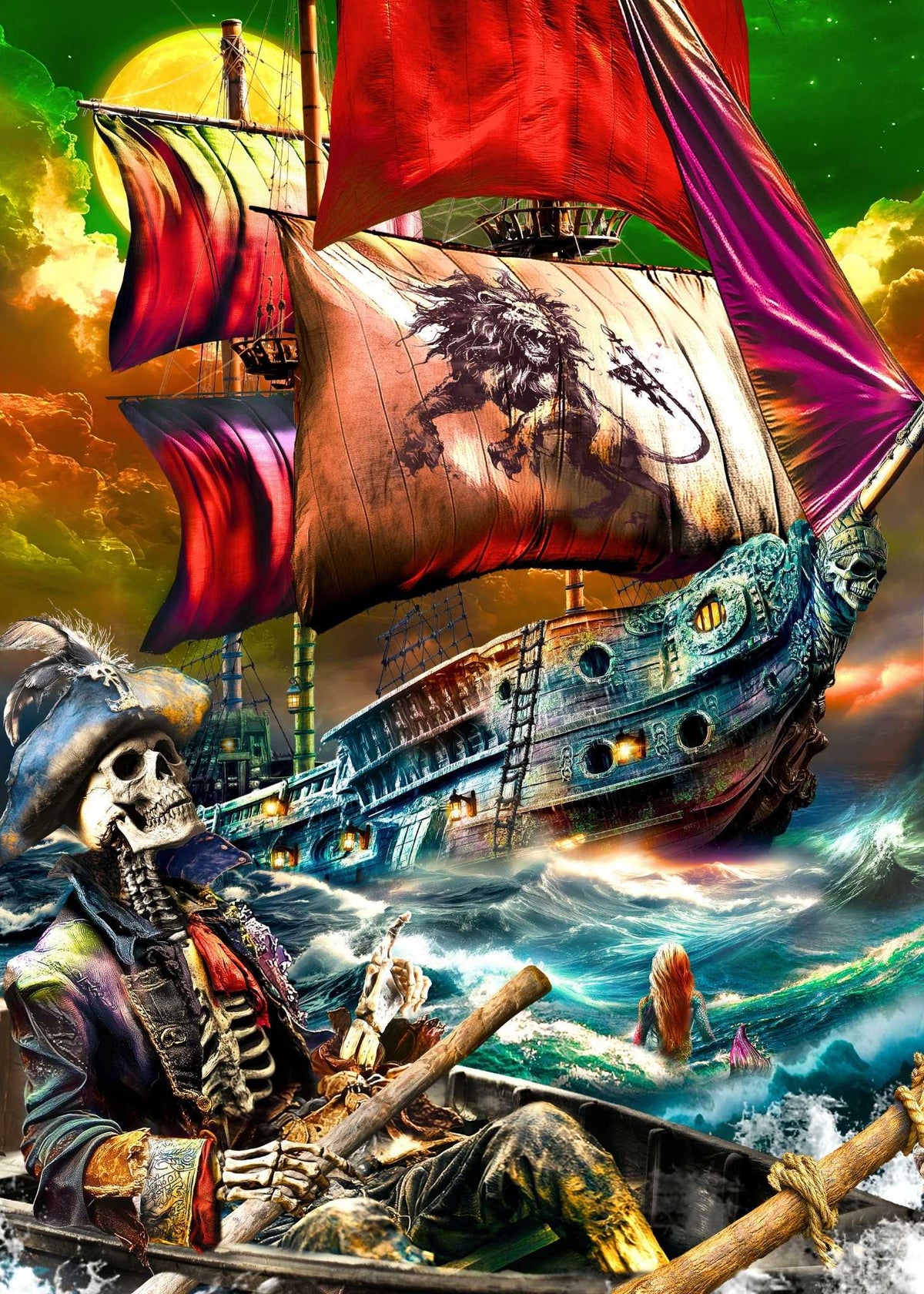 Pirate Ships Flipsi Set