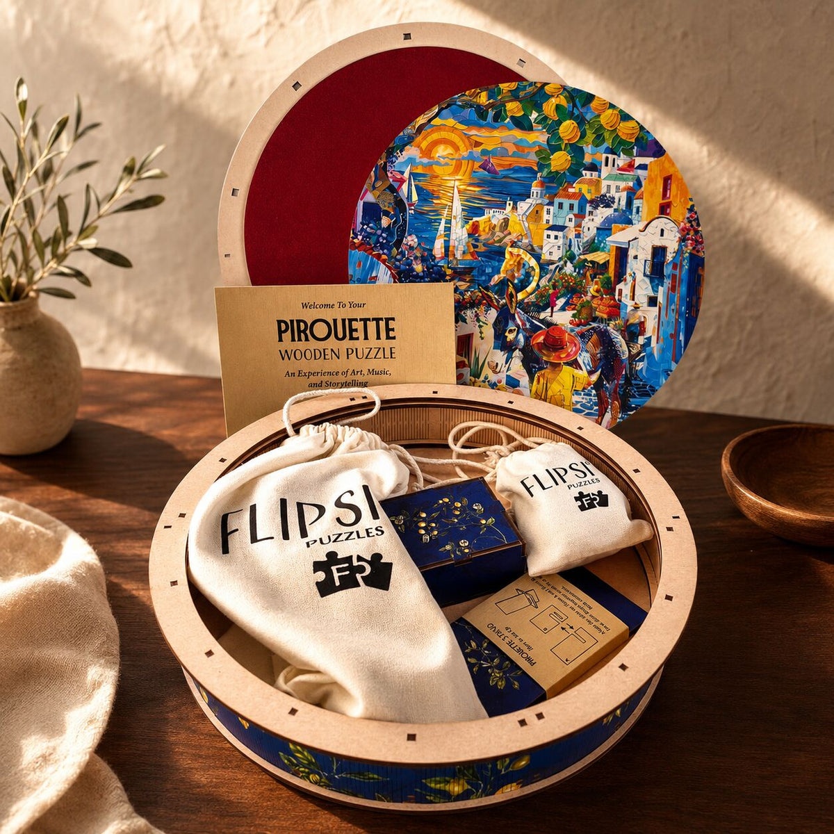 Pirouette Wooden Set
