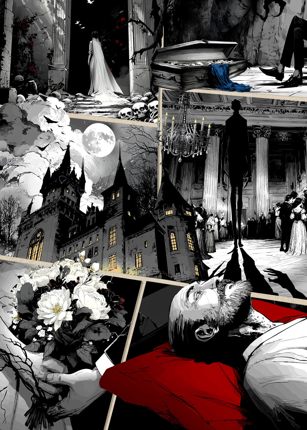 Spectre Bride &middot; original front artwork