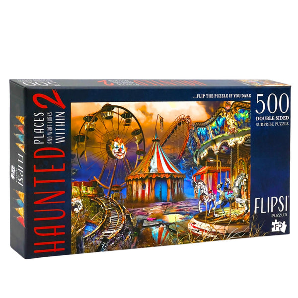 パンヴァ二 リバイバル コースター セット HauntedCarnivalFlipsiPuzzle_gr