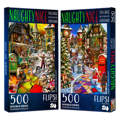 FLIPSI TWIN: Naughty | Nice Christmas Village