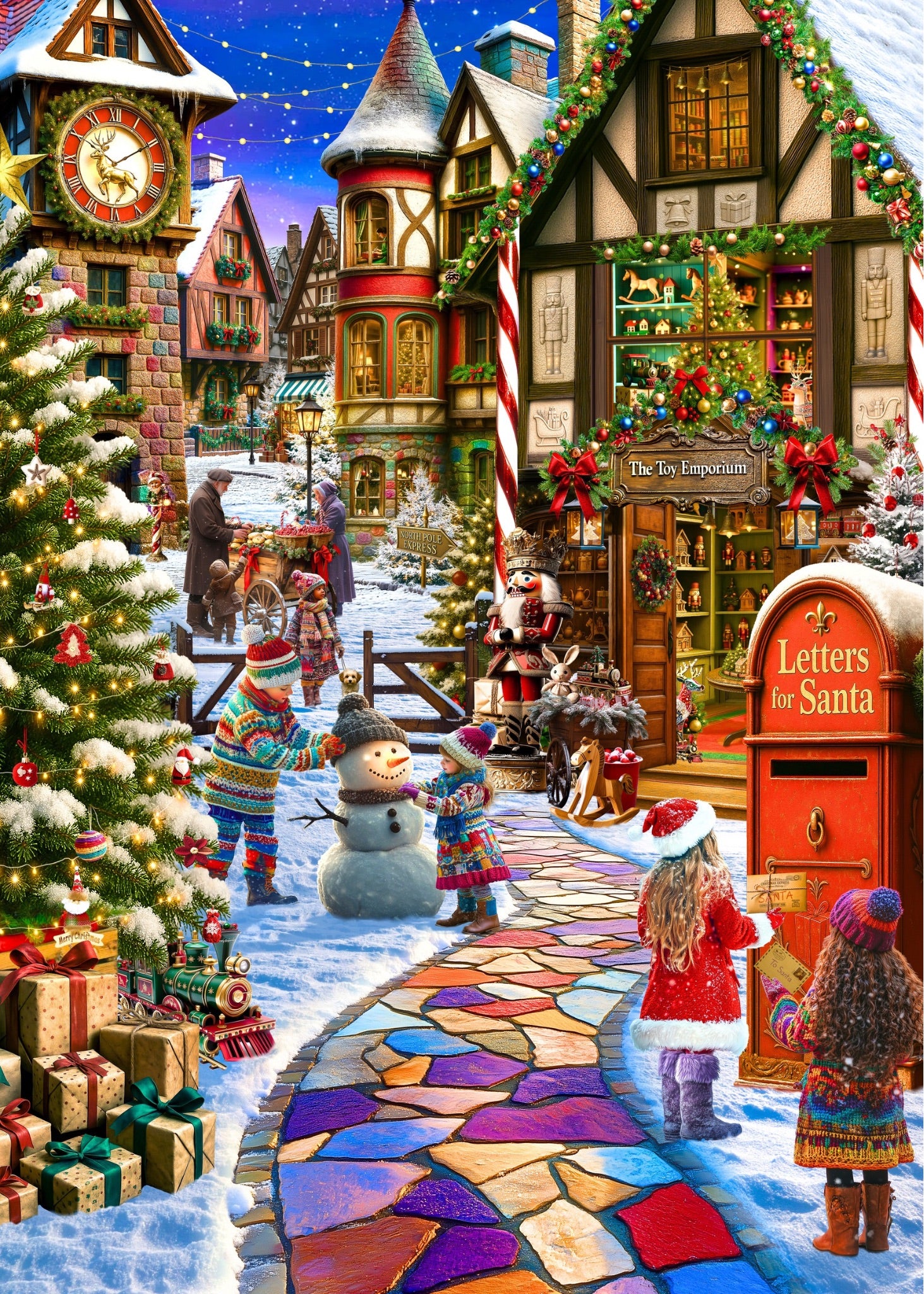FLIPSI TWIN: Naughty | Nice Christmas Village