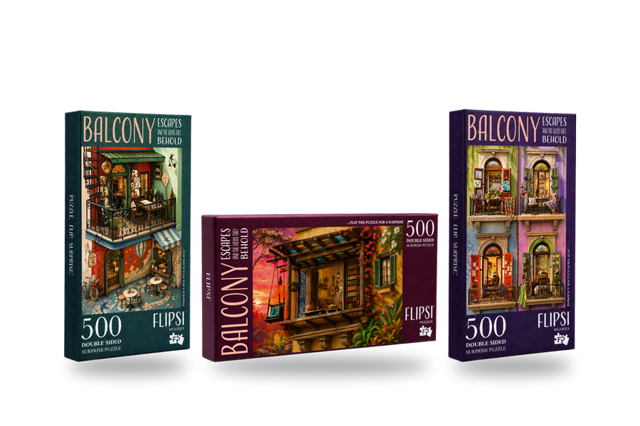 Balcony Escapes Flipsi Set box