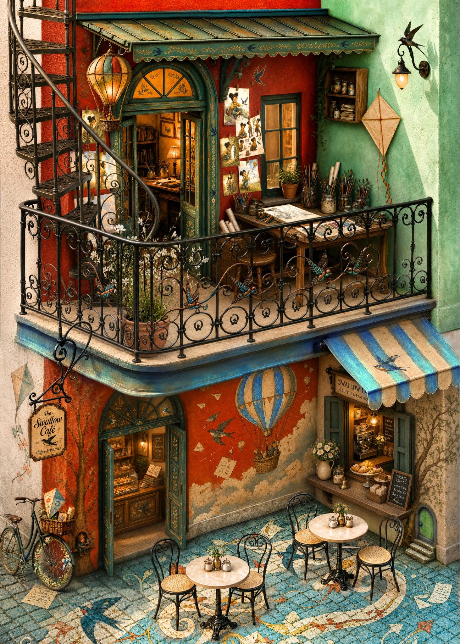 Swallow Cafe Flipsi Puzzle
