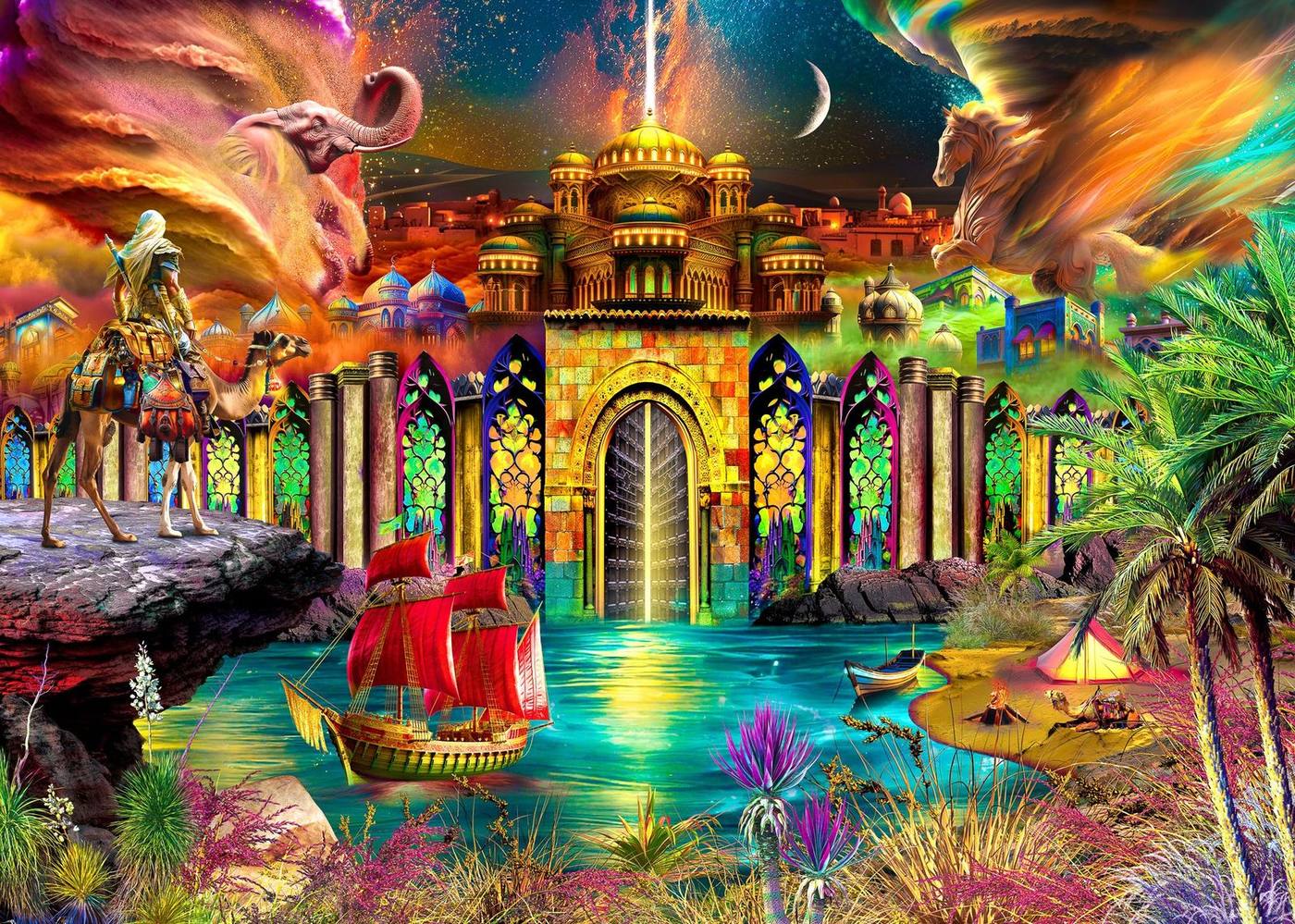 Enchanted Sands &middot; original front artwork