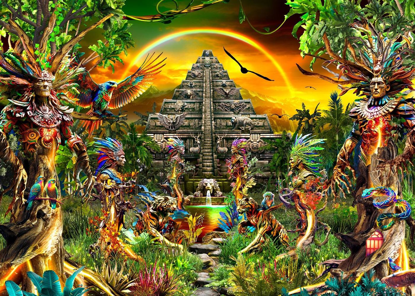 Enchanted Woods &middot; original front artwork