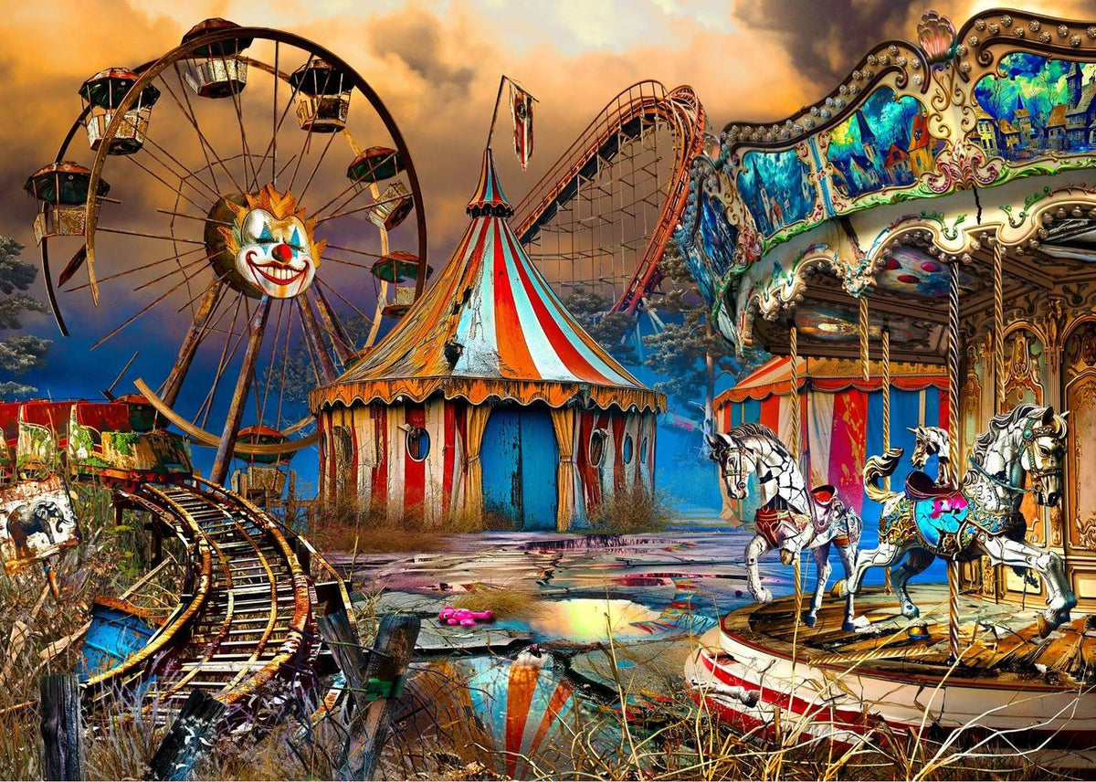 Haunted Carnival Flipsi Puzzle front artwork