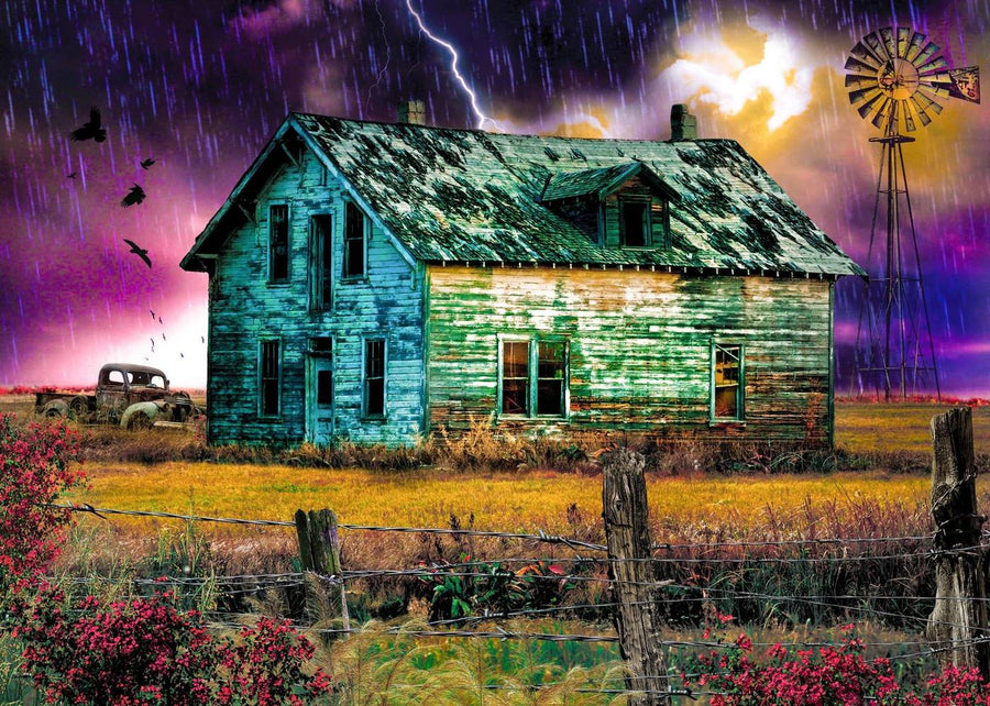 Haunted Farmhouse front artwork