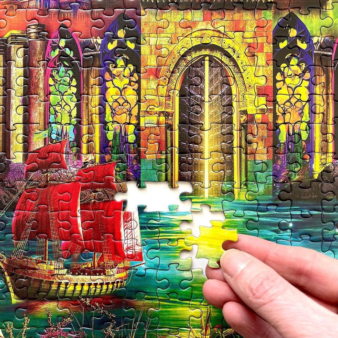 FLIPSI PLUS: All Three Enchanted Places &amp; Flipsi Board - Flipsi Puzzles