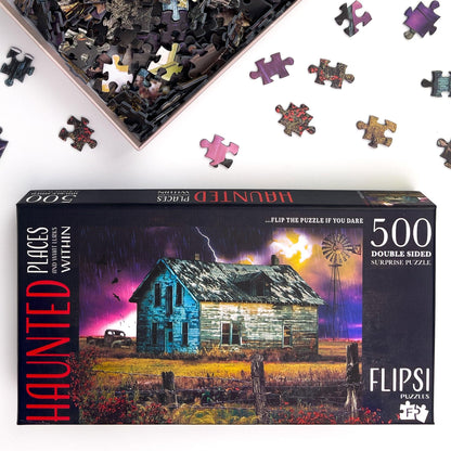 TWIN PACK: Haunted Farmhouse|Castle - Flipsi Puzzles