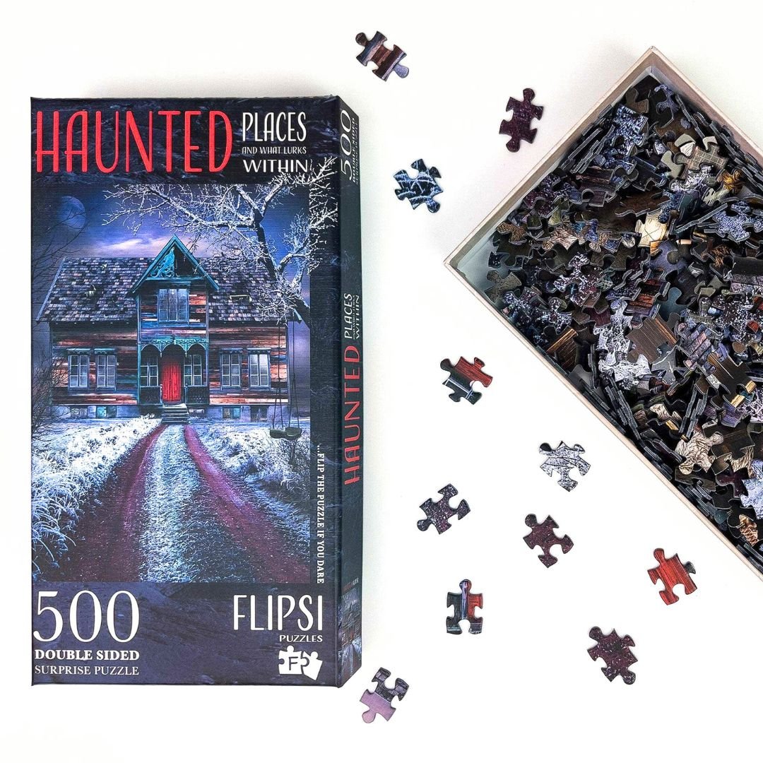 TWIN PACK: Haunted House|Castle - Flipsi Puzzles