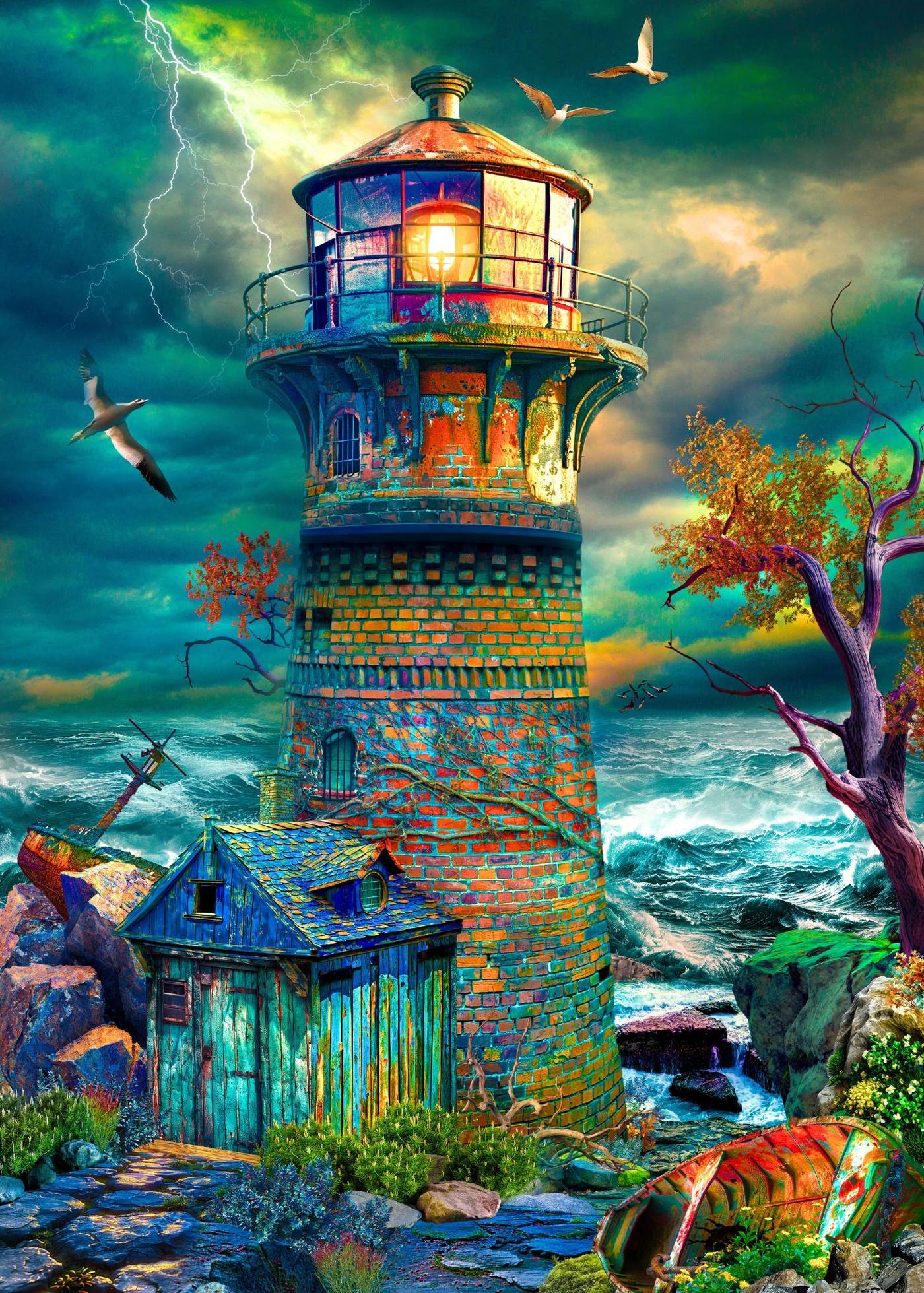 Haunted Places 2 · Haunted Lighthouse artwork